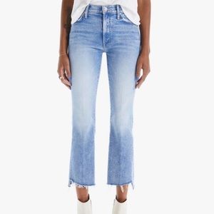 Mother The Insider Crop Step Fray (Deep Breaths, Size 24)
